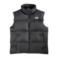 The North Face Matte Black Gilet Puffer Jacket