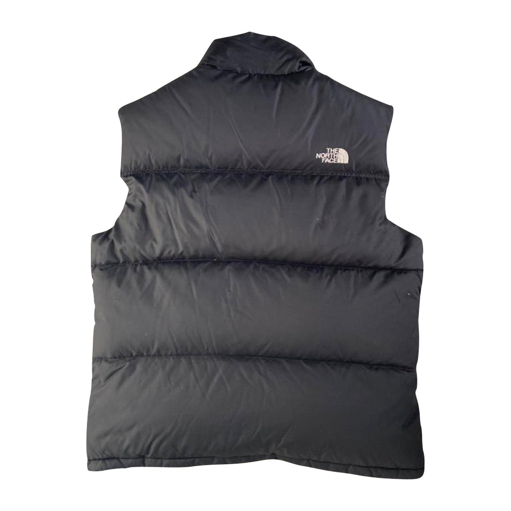 The North Face Matte Black Gilet Puffer Jacket