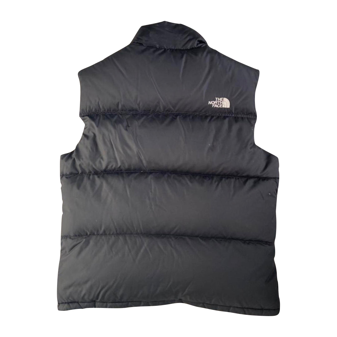 The North Face Matte Black Gilet Puffer Jacket