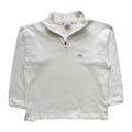 Adidas Light Beige/Brown 1/4 Zip Sweatshirt