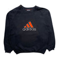 Adidas Black & Orange Sweatshirt