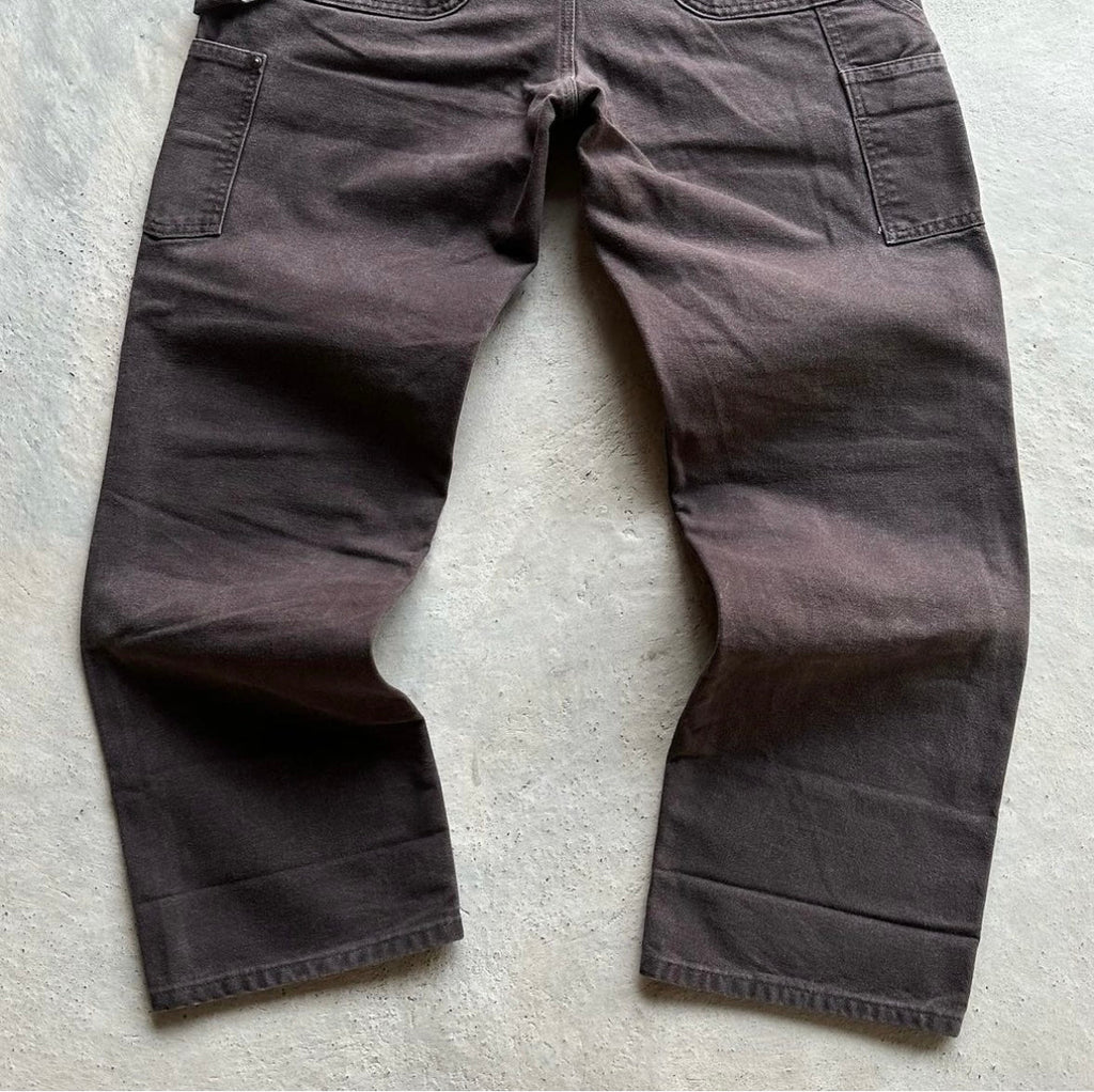 Vintage Carhartt Double Knee Brown Carpenter Trousers