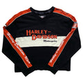 Harley Davidson Black & Orange Racing Sweatshirt