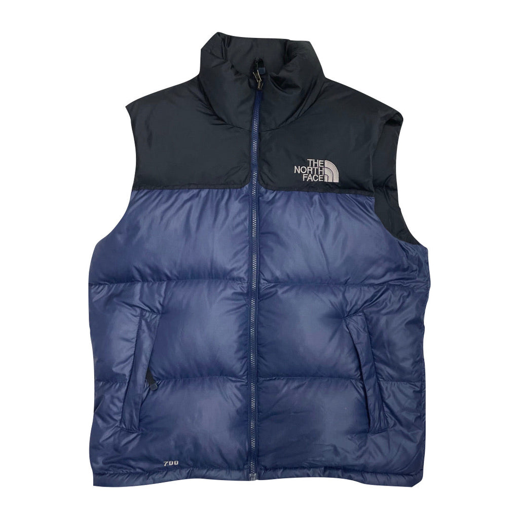 The North Face Navy Gilet Puffer Jacket DAMAGED