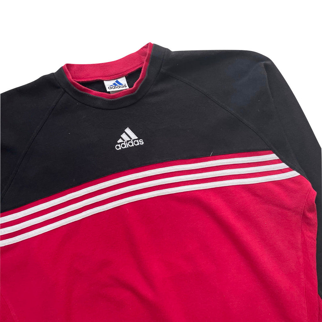 Adidas Black & Red Sweatshirt