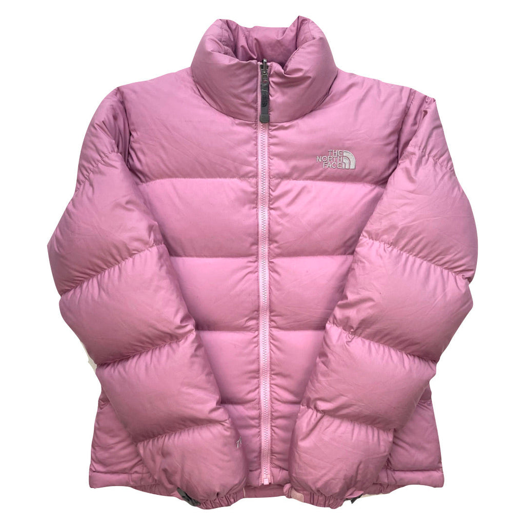 The North Face Womens Baby Pink Puffer Jacket