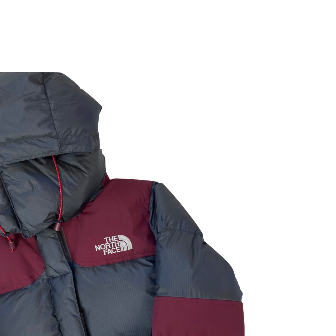 Women’s The North Face Dark Grey & Burgundy Red Baltoro Puffer Jacket