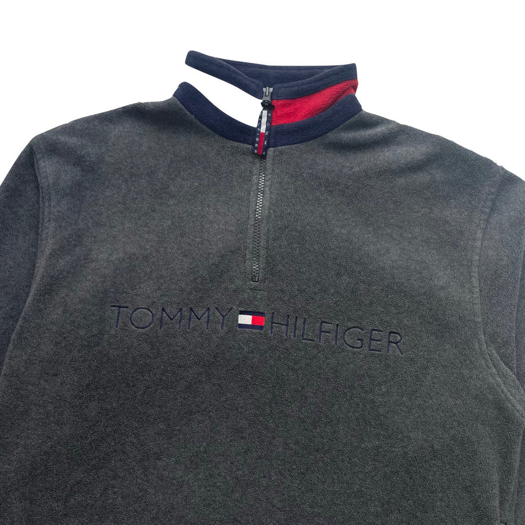 Tommy Hilfiger Grey 1/4 Zip Fleece