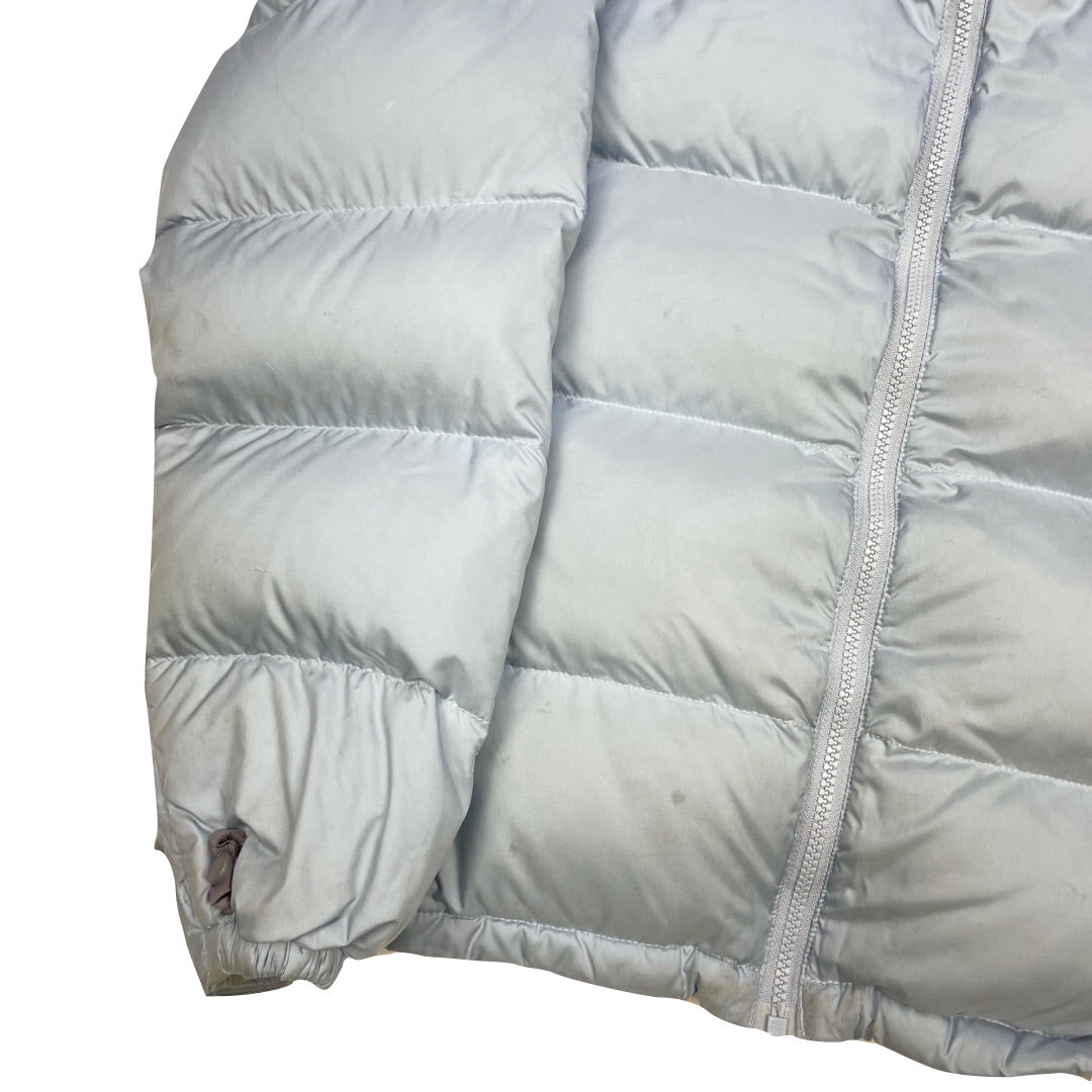 The North Face Womens Baby Blue Puffer Jacket