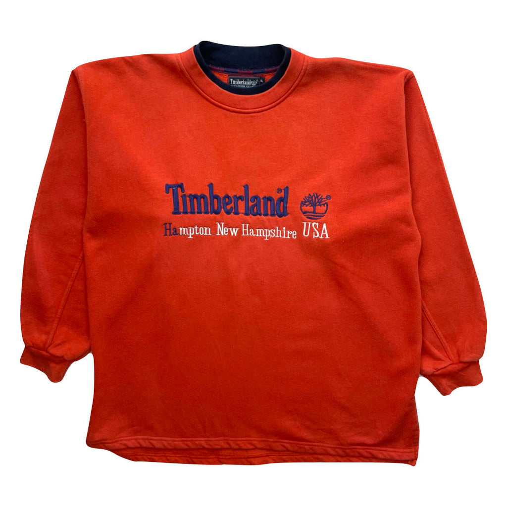 Timberland Orange Sweatshirt