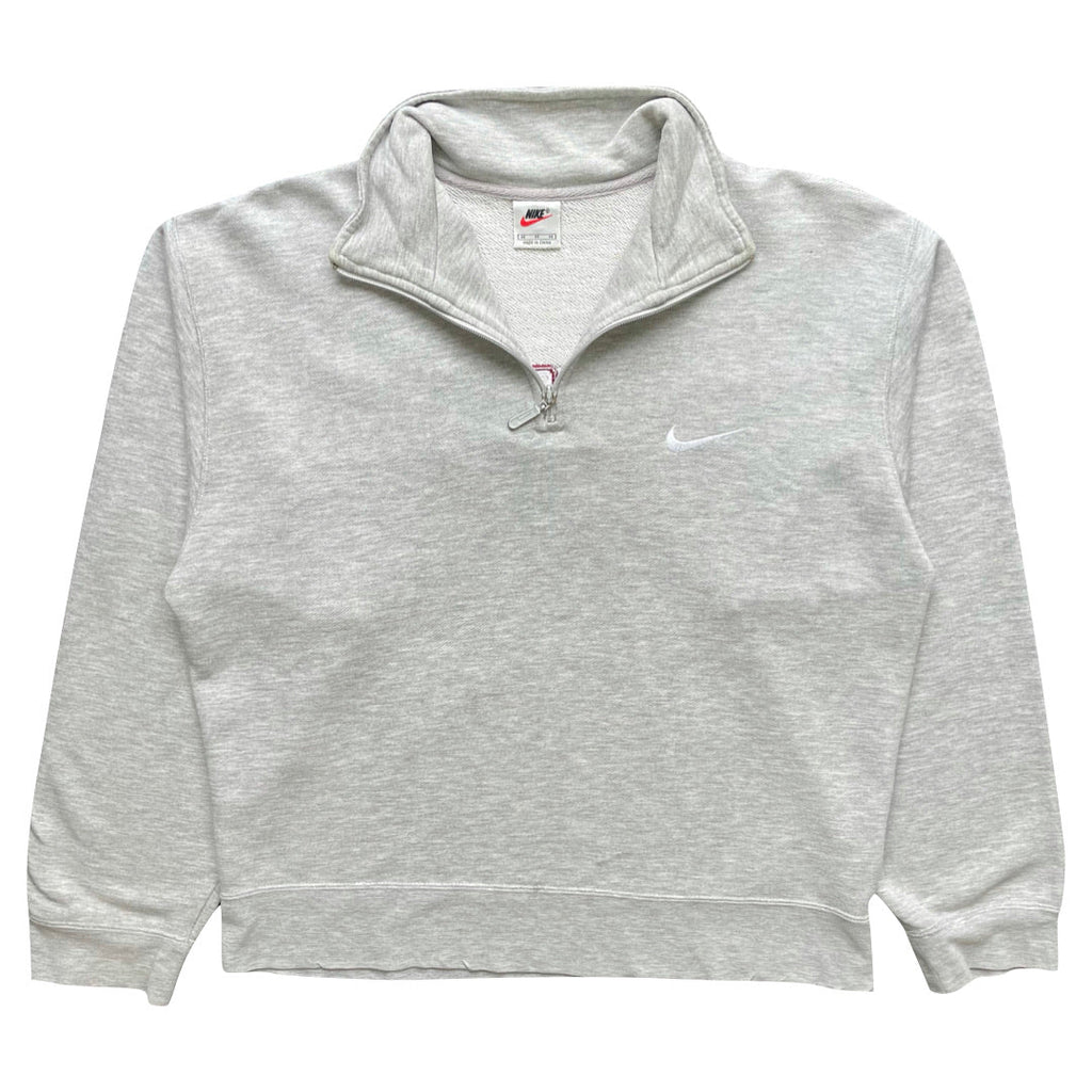 Nike Grey 1/4 Zip Sweatshirt