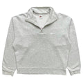 Nike Grey 1/4 Zip Sweatshirt