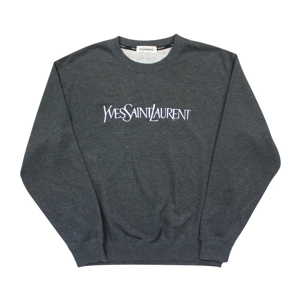 Yves Saint Laurent YSL Grey Sweatshirt