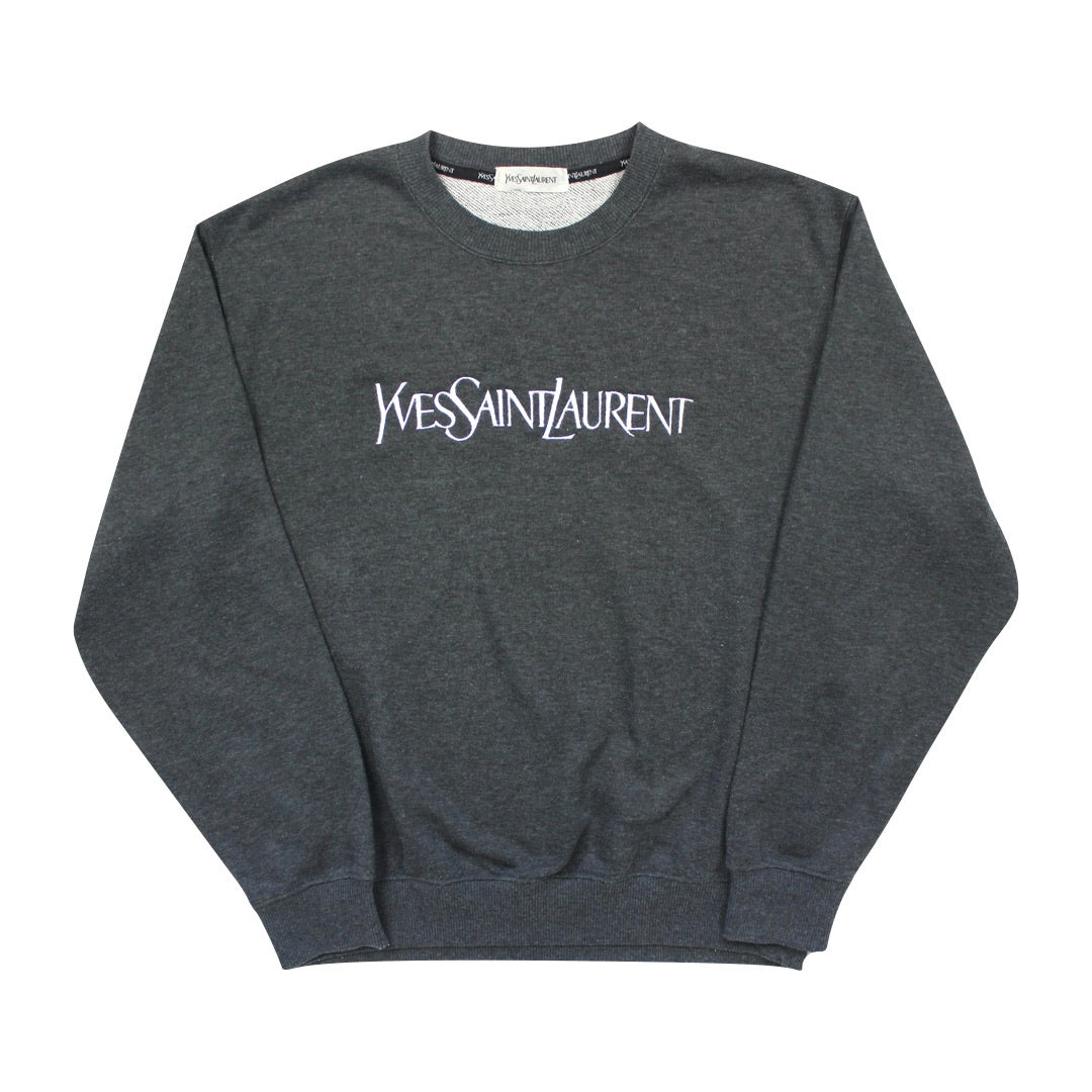 Yves Saint Laurent YSL Grey Sweatshirt