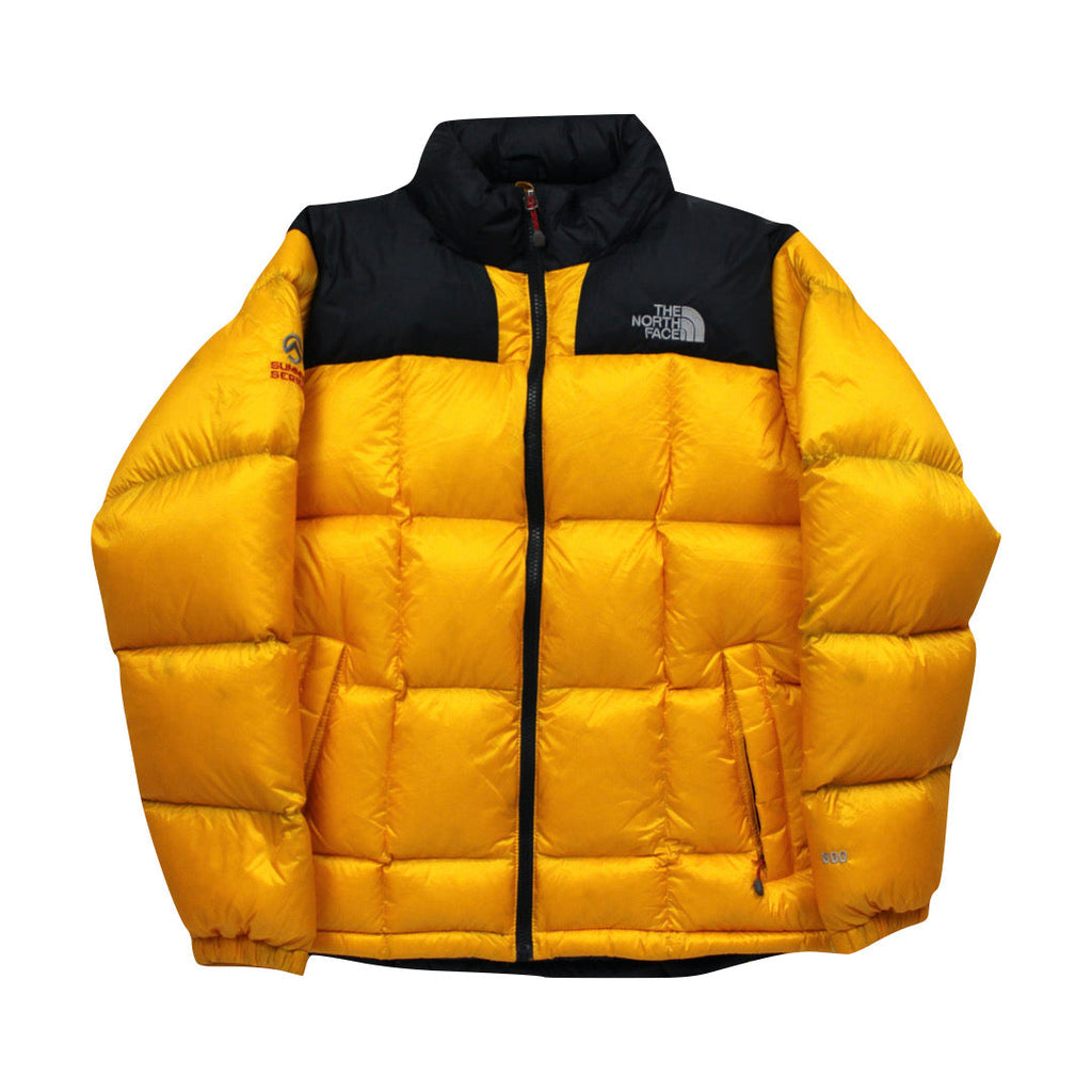 The North Face Yellow Lhotse Summit Series Puffer Jacket
