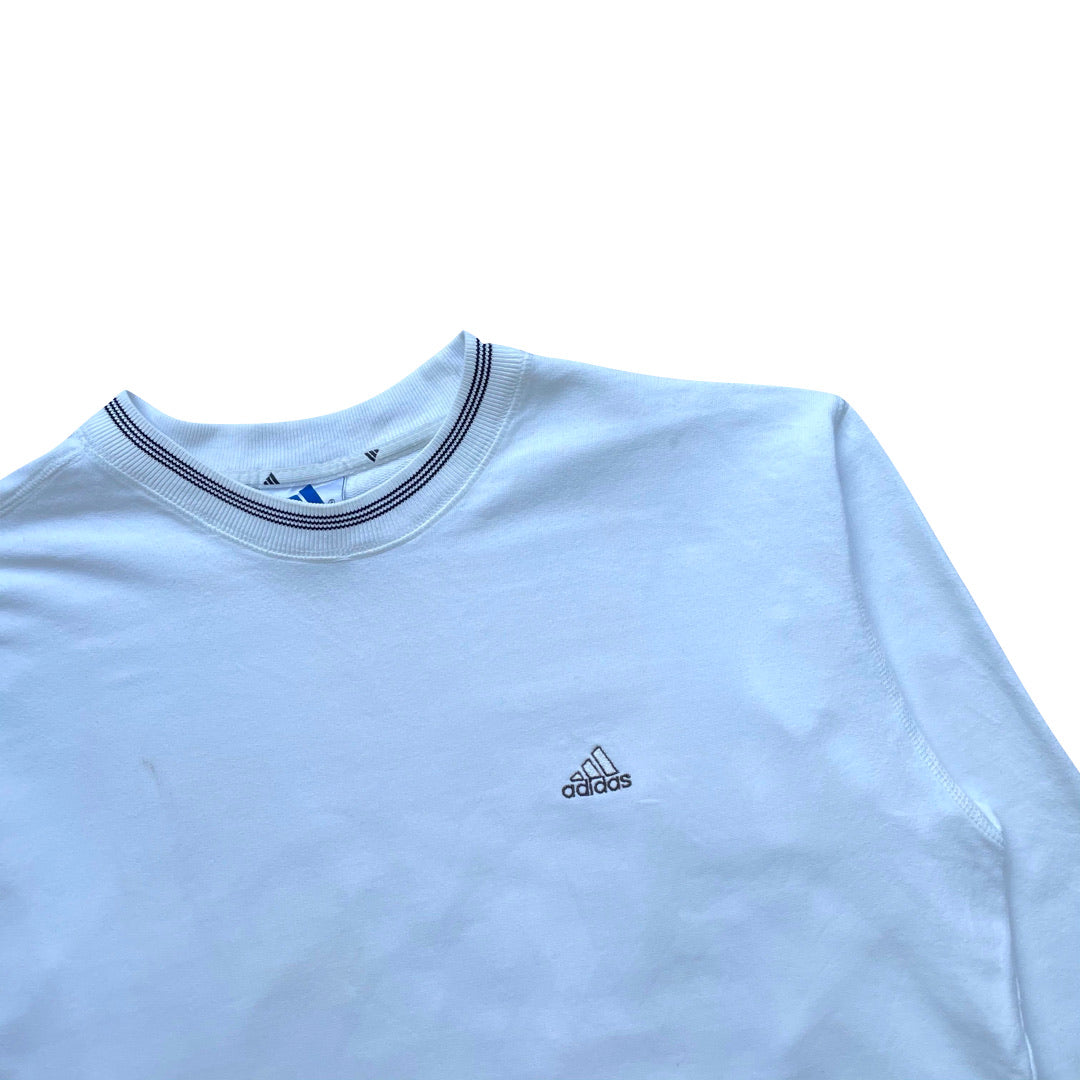 Adidas White Sweatshirt