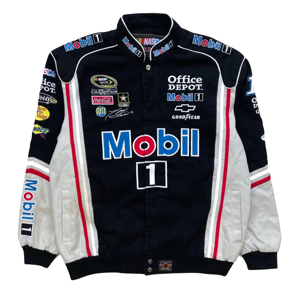 Vintage Mobil 1 Nascar Racing Jacket