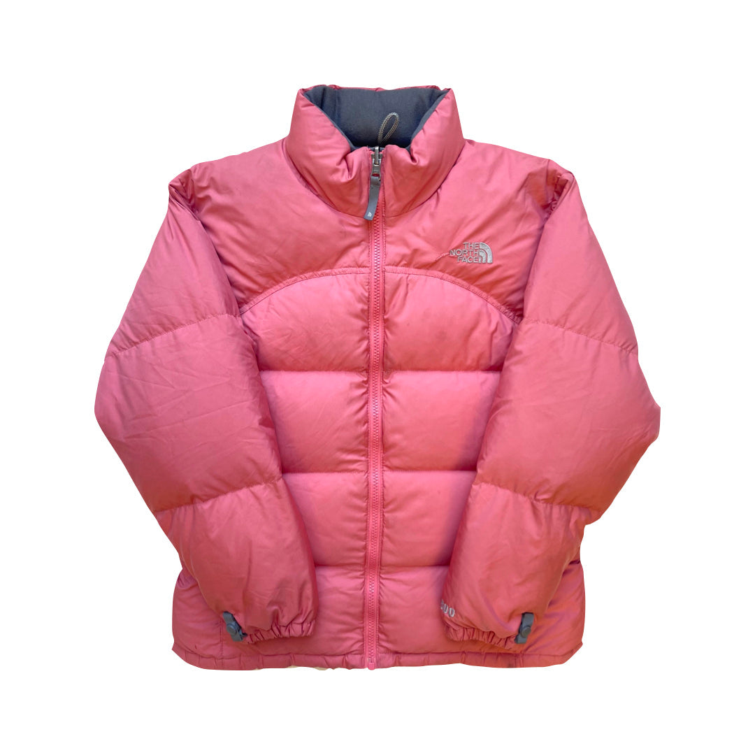The North Face Womens Baby Pink Puffer Jacket