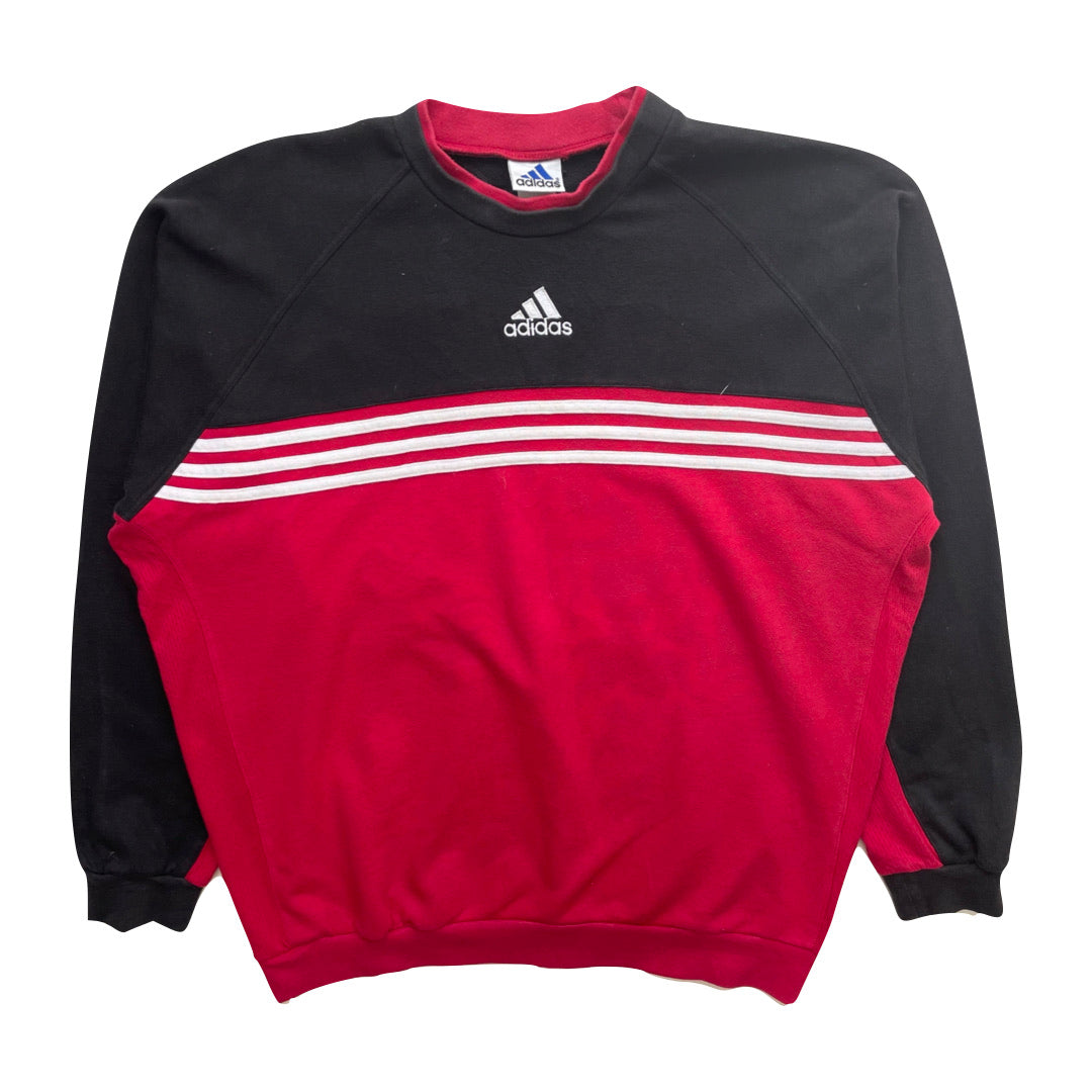 Adidas Black & Red Sweatshirt