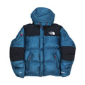 The North Face Teal Blue Baltoro Puffer Jacket NO HOOD