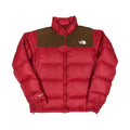Women’s The North Face Red & Brown Baltoro Puffer Jacket NO HOOD