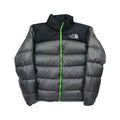 The North Face Grey N2 Puffer Jacket WITH STAIN