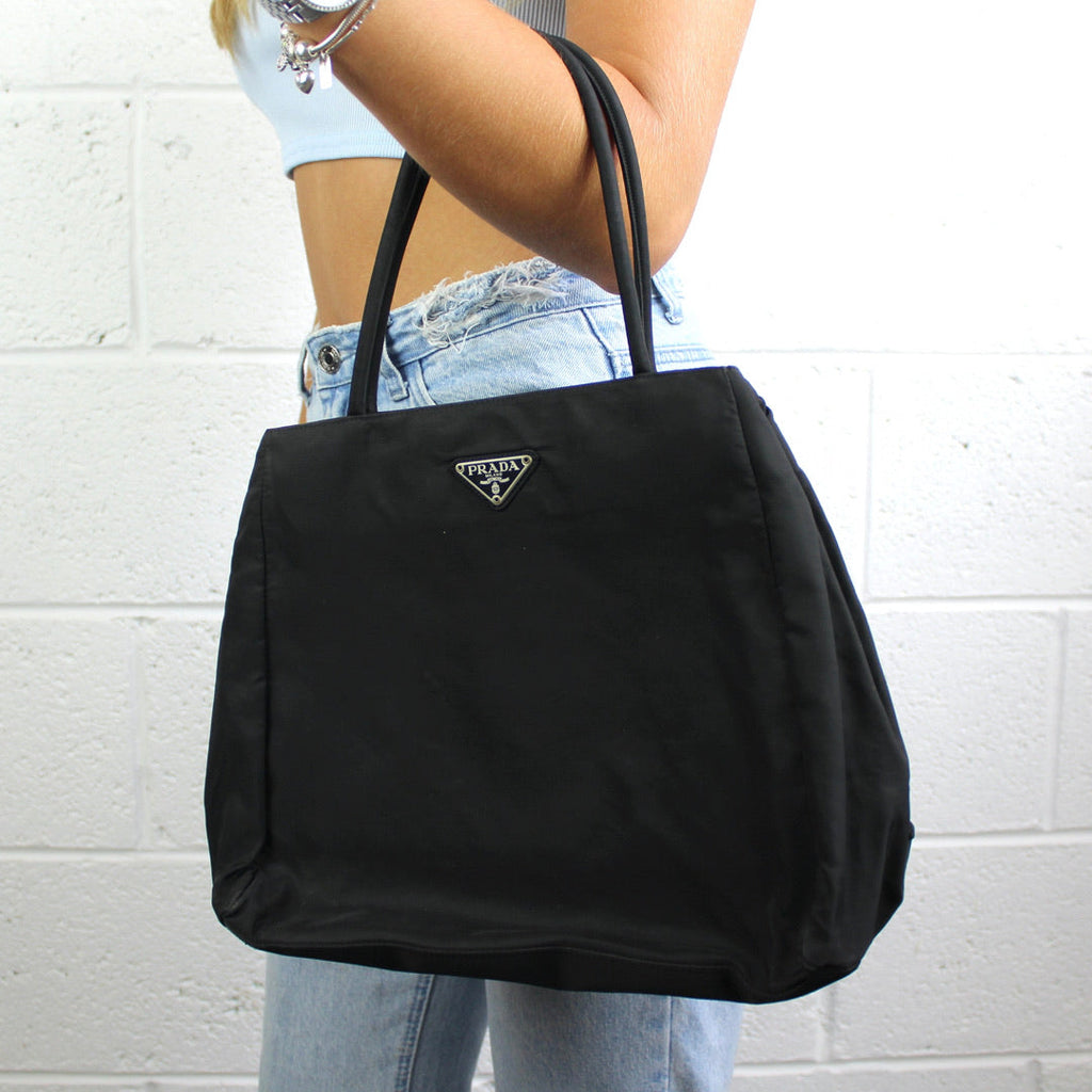 Prada Black Tote Handbag