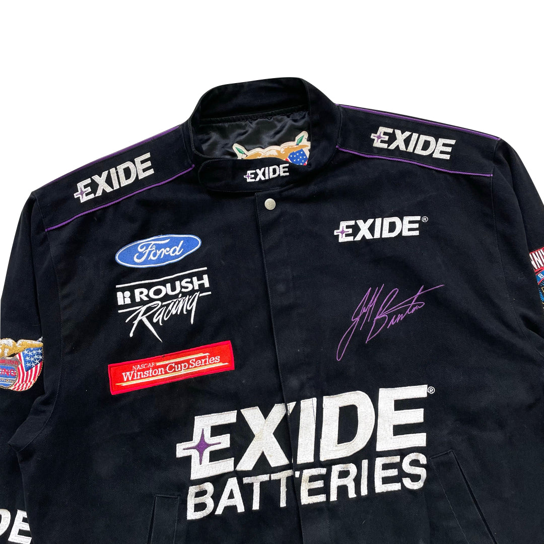 Vintage Exide Batteries Nascar Racing Jacket