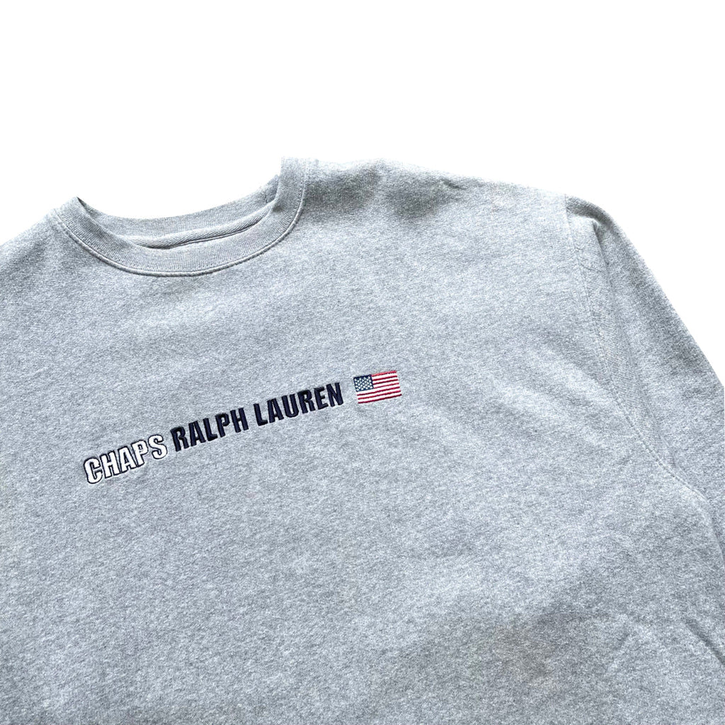 Ralph Lauren Chaps Grey Sweatshirt