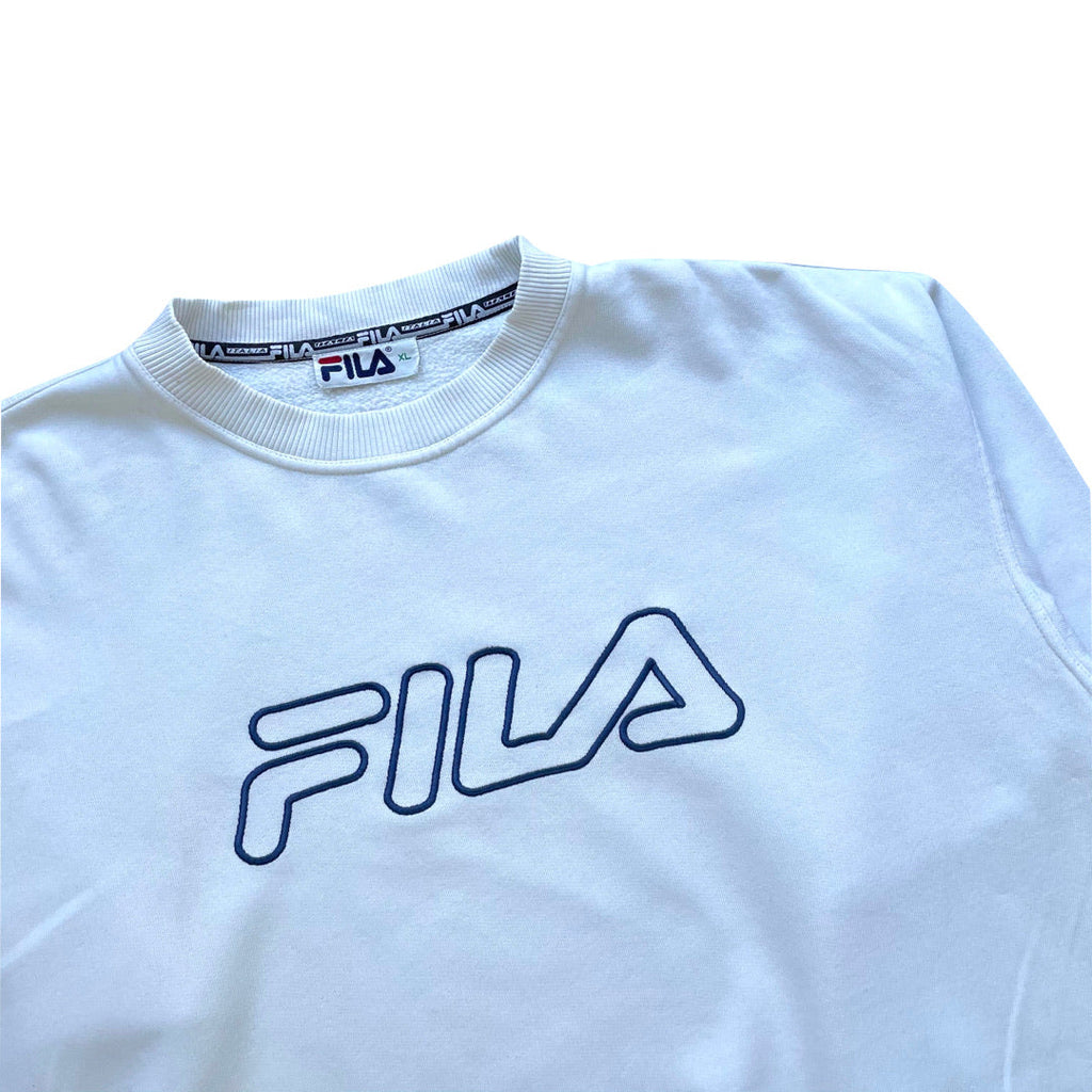 Fila White Sweatshirt