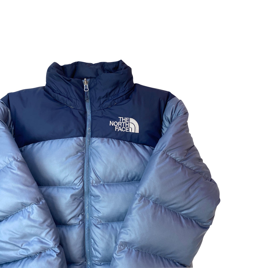 The North Face N2 Aqua Blue & Navy Puffer Jacket
