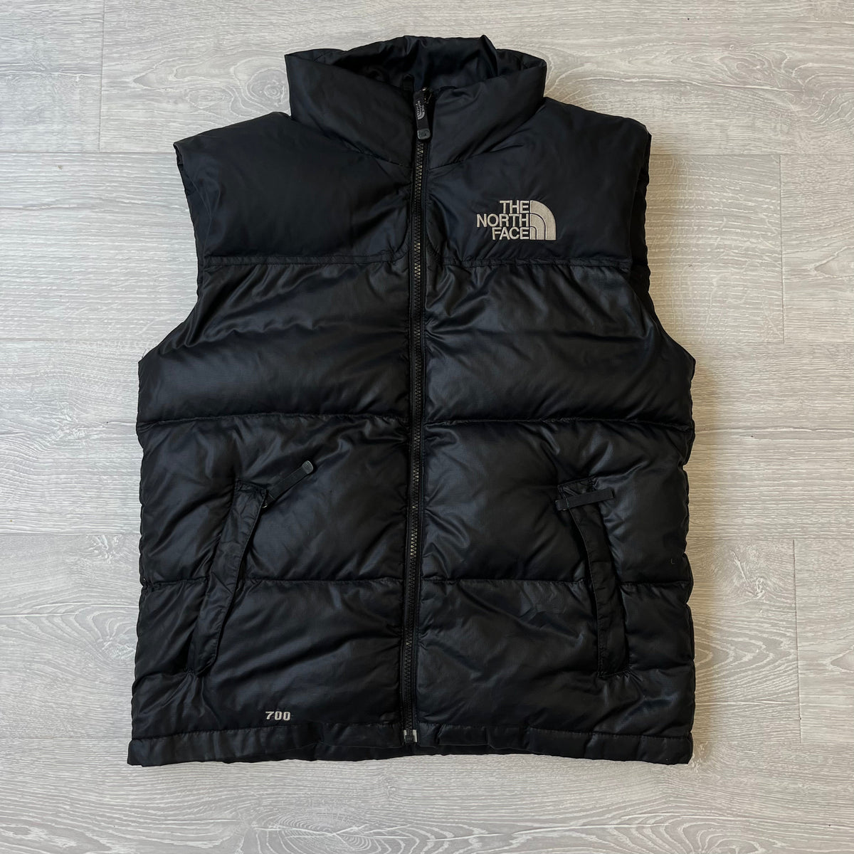 The North Face Black Gilet Puffer Jacket LESS PUFFY