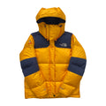 Women’s The North Face Yellow & Navy Baltoro Puffer Jacket