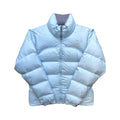 The North Face Womens Baby Blue Puffer Jacket