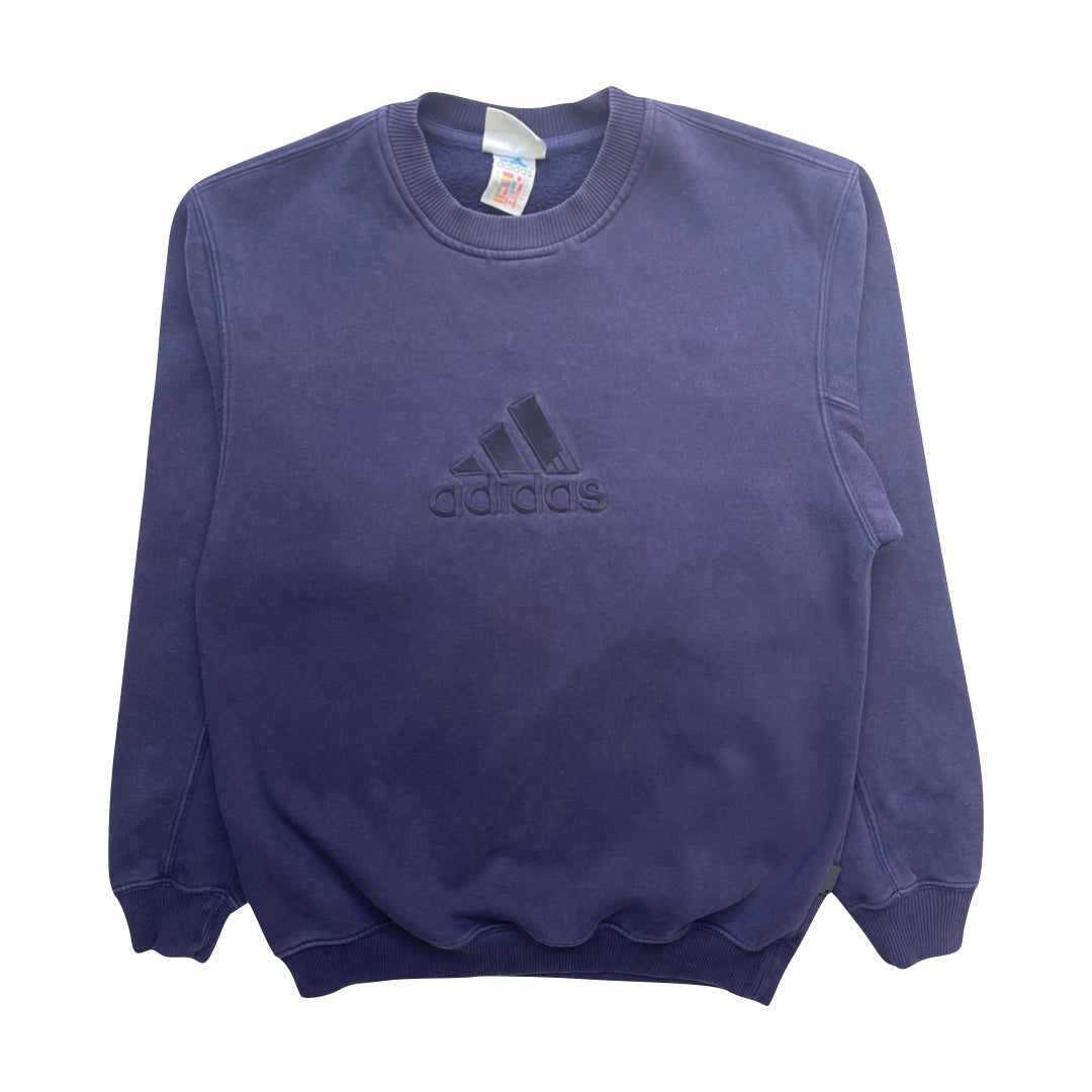 Adidas Purple/Dark Navy Blue Sweatshirt