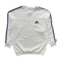Adidas Grey & Navy Sweatshirt