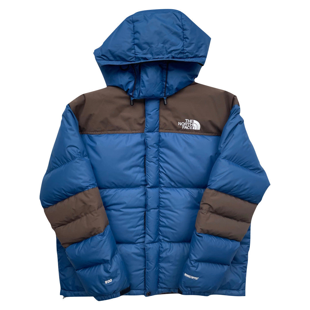 The North Face Blue & Brown Baltoro Puffer Jacket