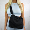 Prada Black Nylon Sidebag
