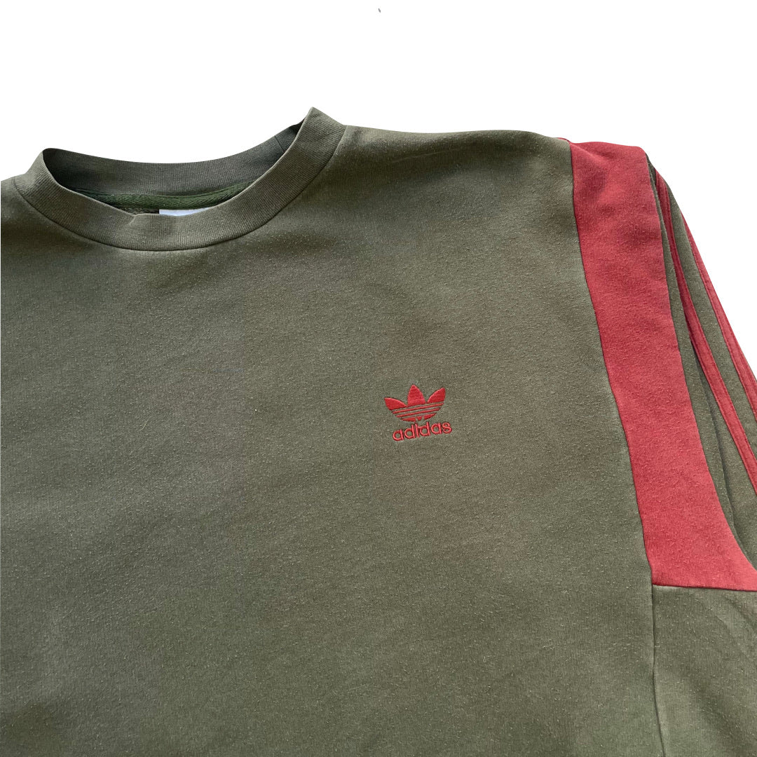 Adidas Green Sweatshirt