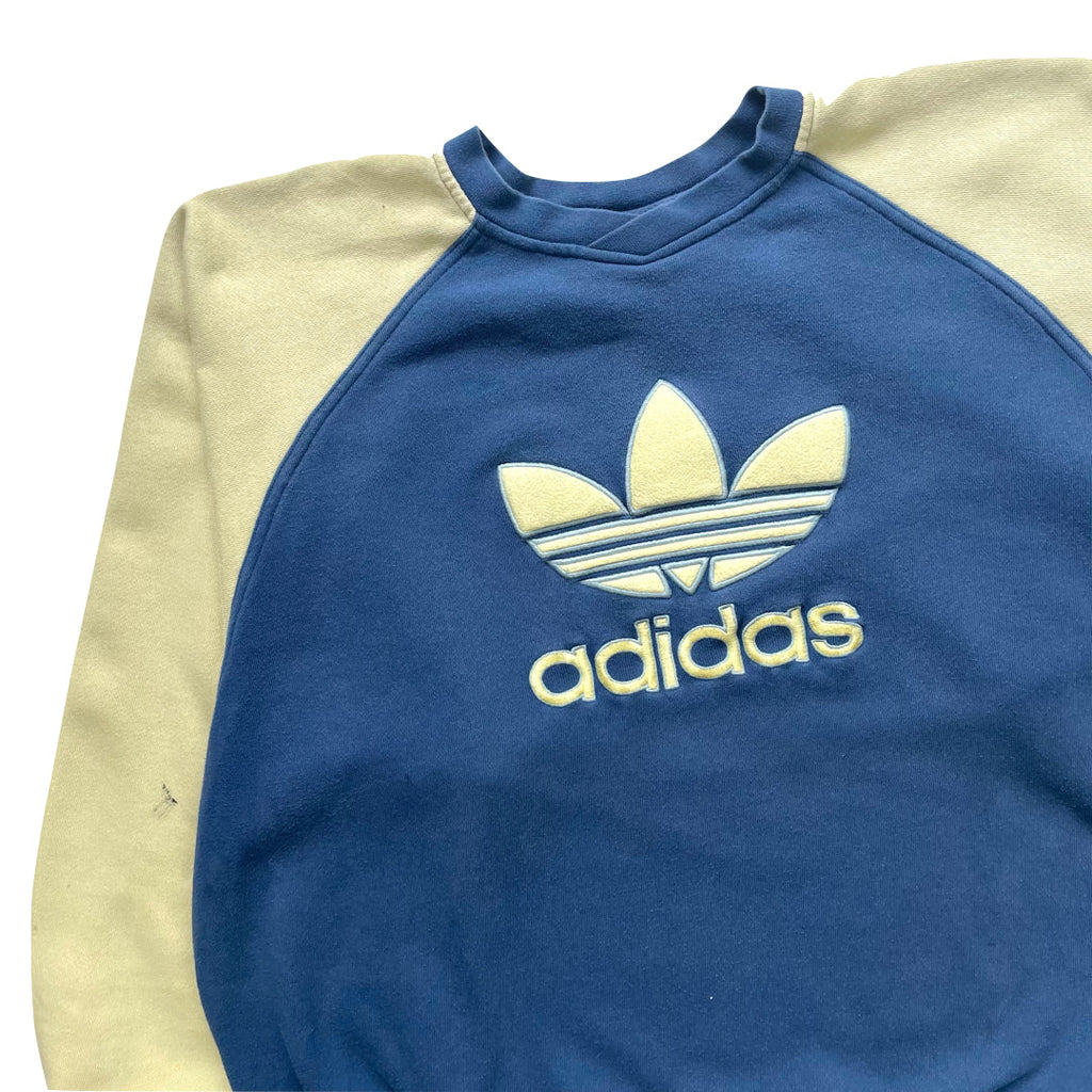 Adidas Yellow/Blue Sweatshirt WITH MARK
