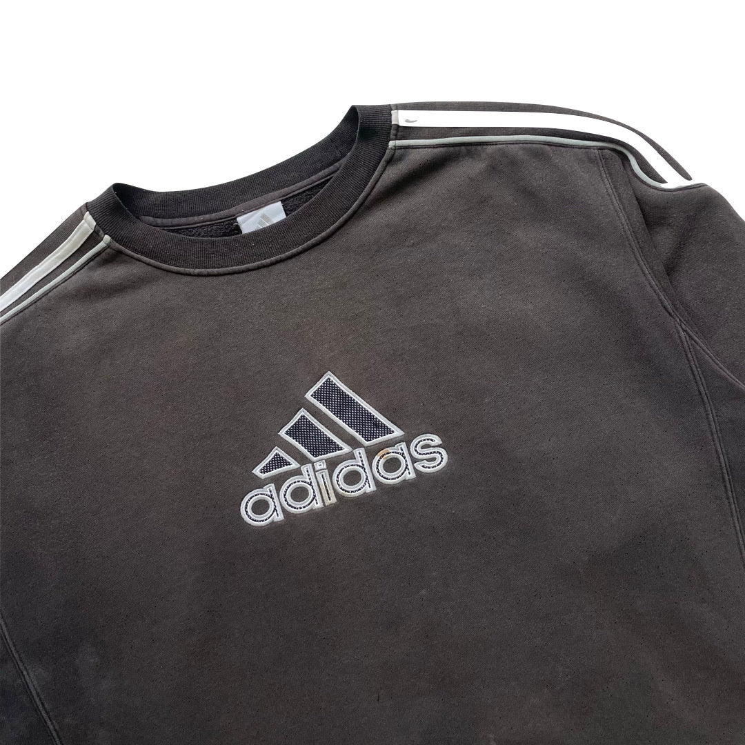 Adidas Faded Brown / Black Sweatshirt