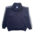 Adidas Black 1/4 Zip Sweatshirt