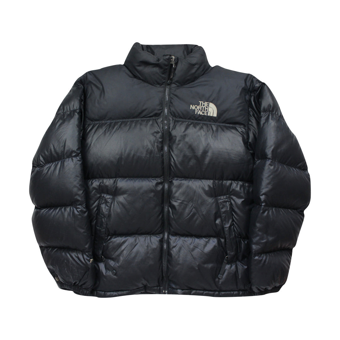 The North Face Black Puffer Jacket REPAIR / LOST FEATHERS