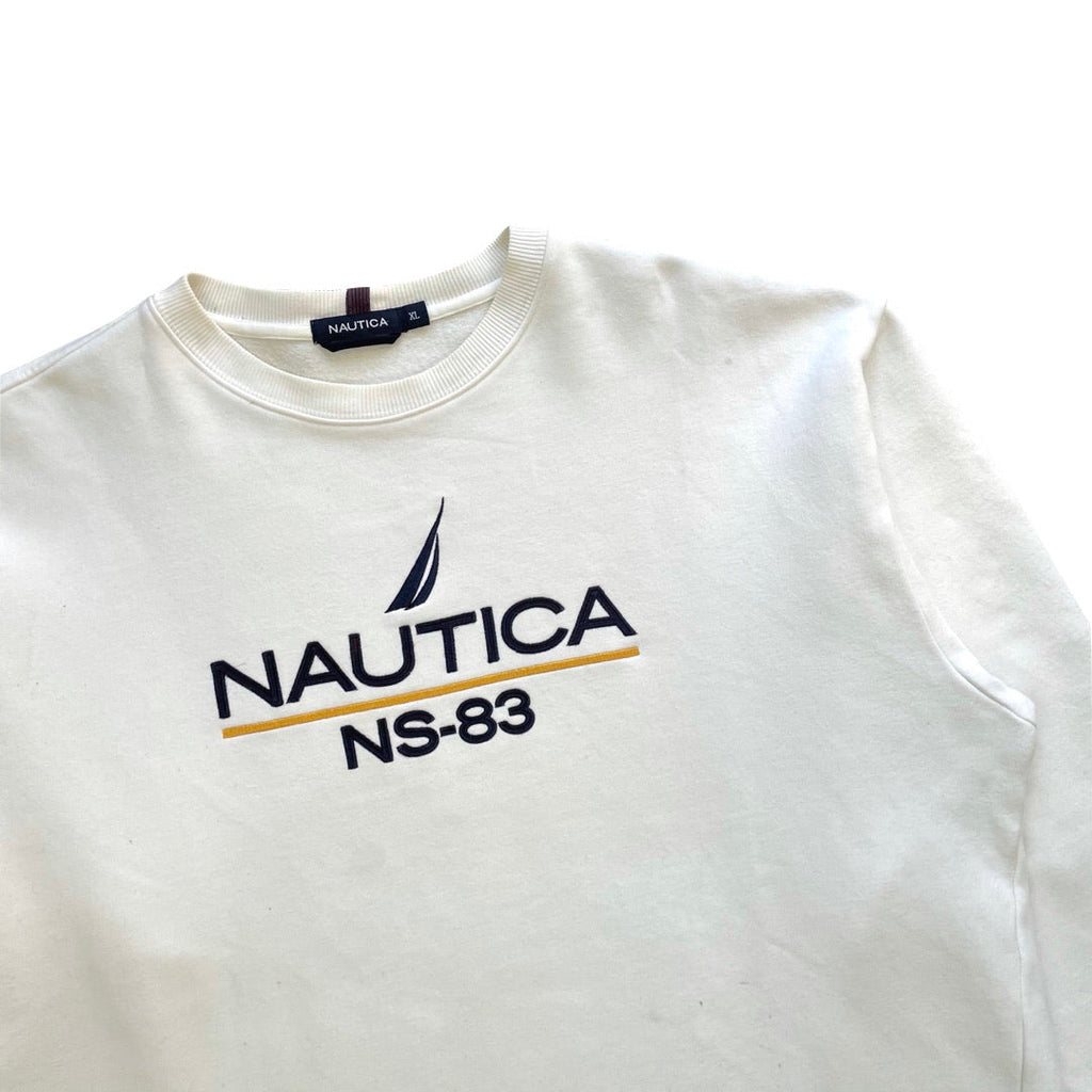 Nautica White Sweatshirt