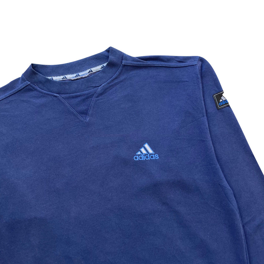 Adidas Navy Blue Sweatshirt