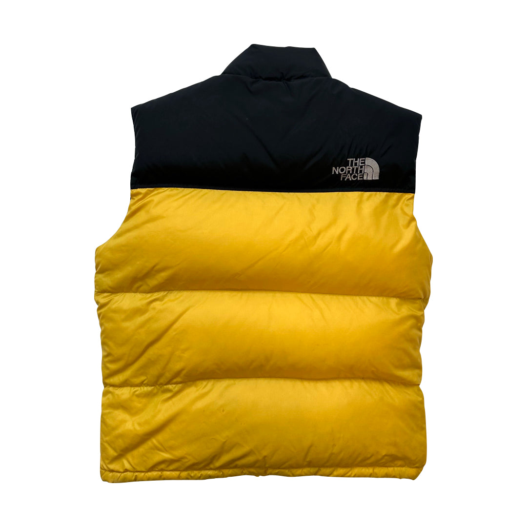 The North Face Yellow Gilet Puffer Jacket