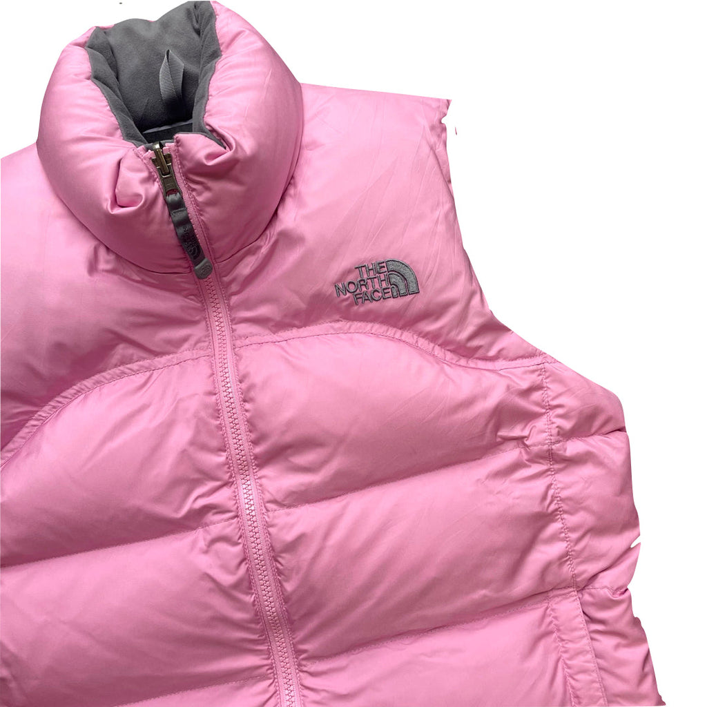 The North Face Women's Baby Pink Gilet Puffer Jacket