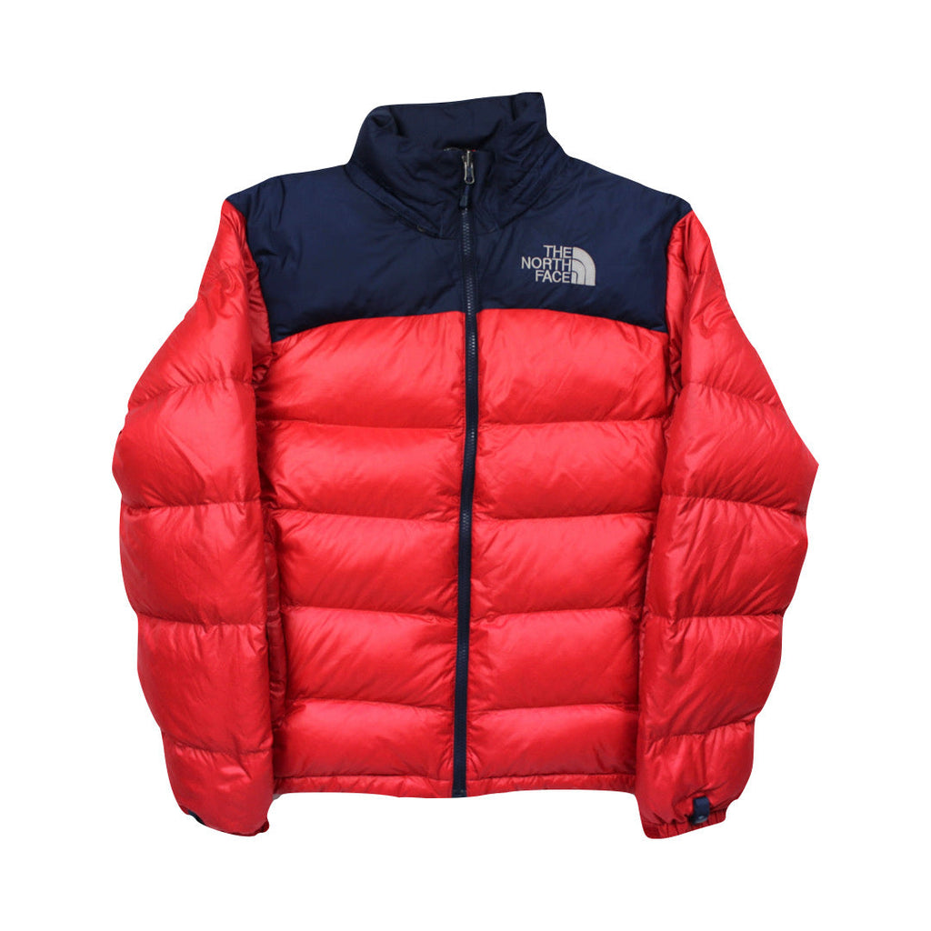The North Face Red & Navy N2 Puffer Jacket
