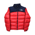 The North Face Red & Navy N2 Puffer Jacket
