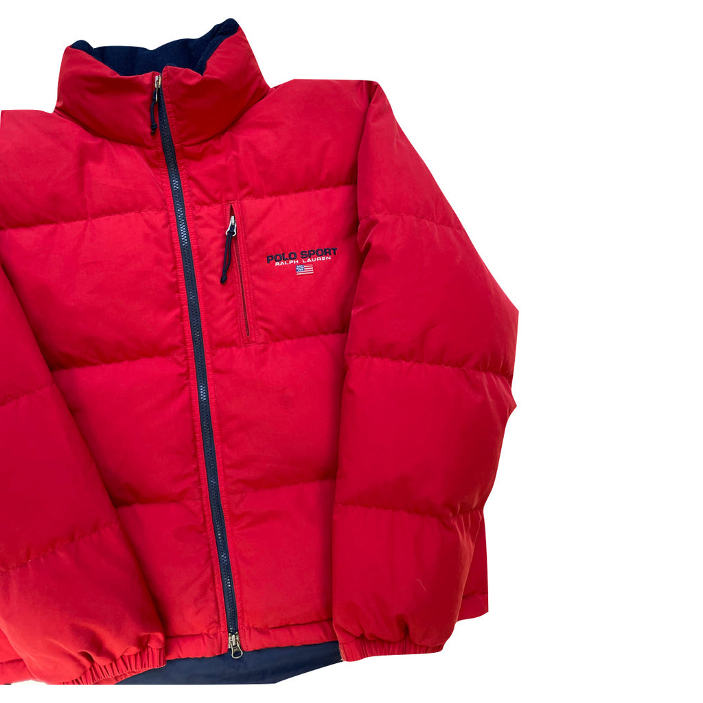 Ralph Lauren Polo Sport Red Puffer